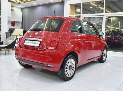 AED 852 EMi at 0% DP | Fiat 500 Dolcevita ( 2024 Model ) in Red Color GCC Specs-5