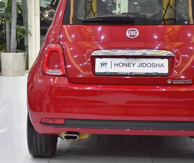 AED 852 EMi at 0% DP | Fiat 500 Dolcevita ( 2024 Model ) in Red Color GCC Specs-7