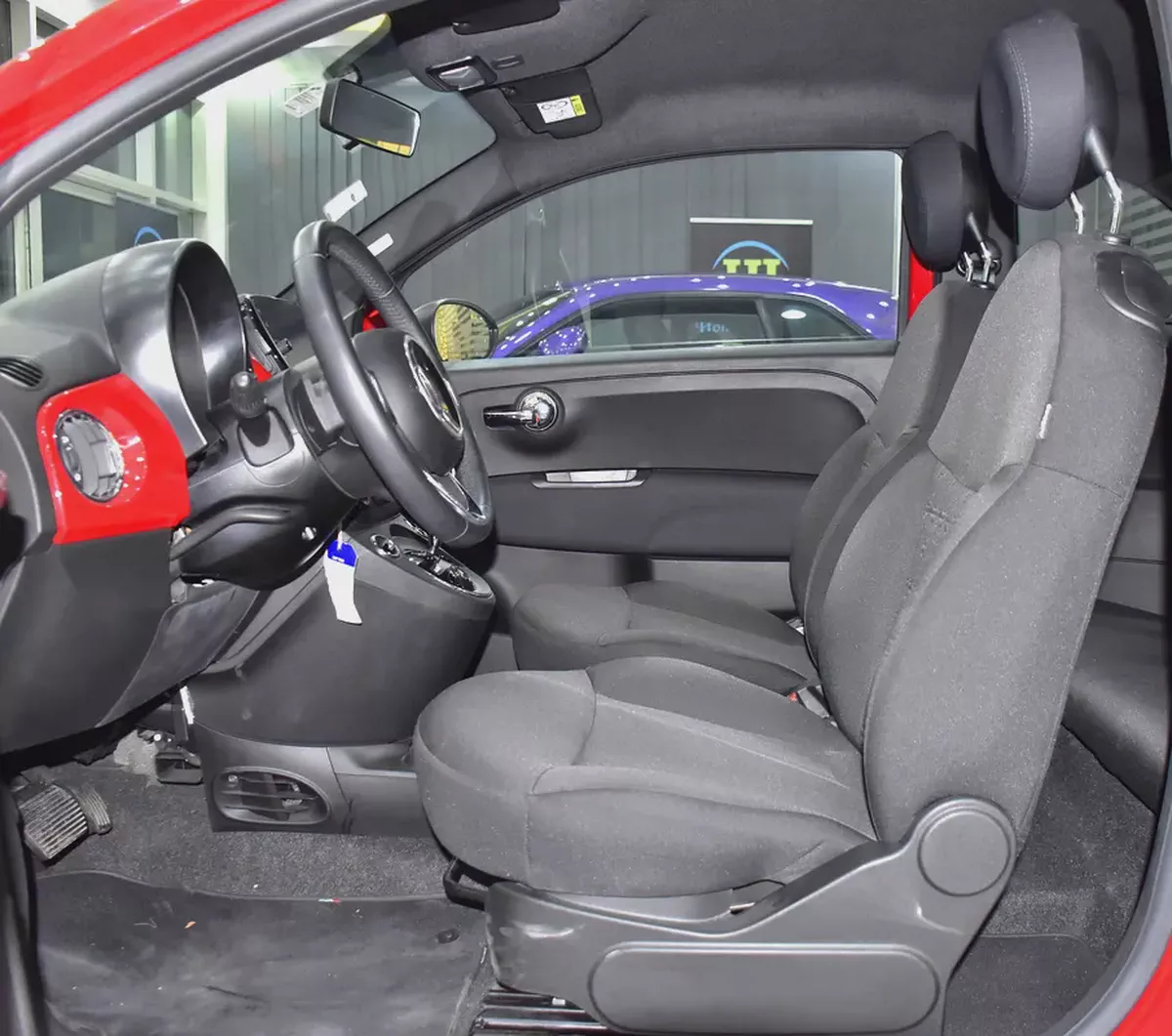 AED 852 EMi at 0% DP | Fiat 500 Dolcevita ( 2024 Model ) in Red Color GCC Specs-9-9