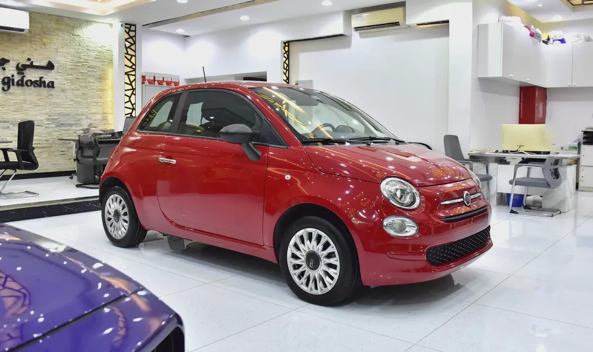 AED 852 EMi at 0% DP | Fiat 500 Dolcevita ( 2024 Model ) in Red Color GCC Specs-2-2