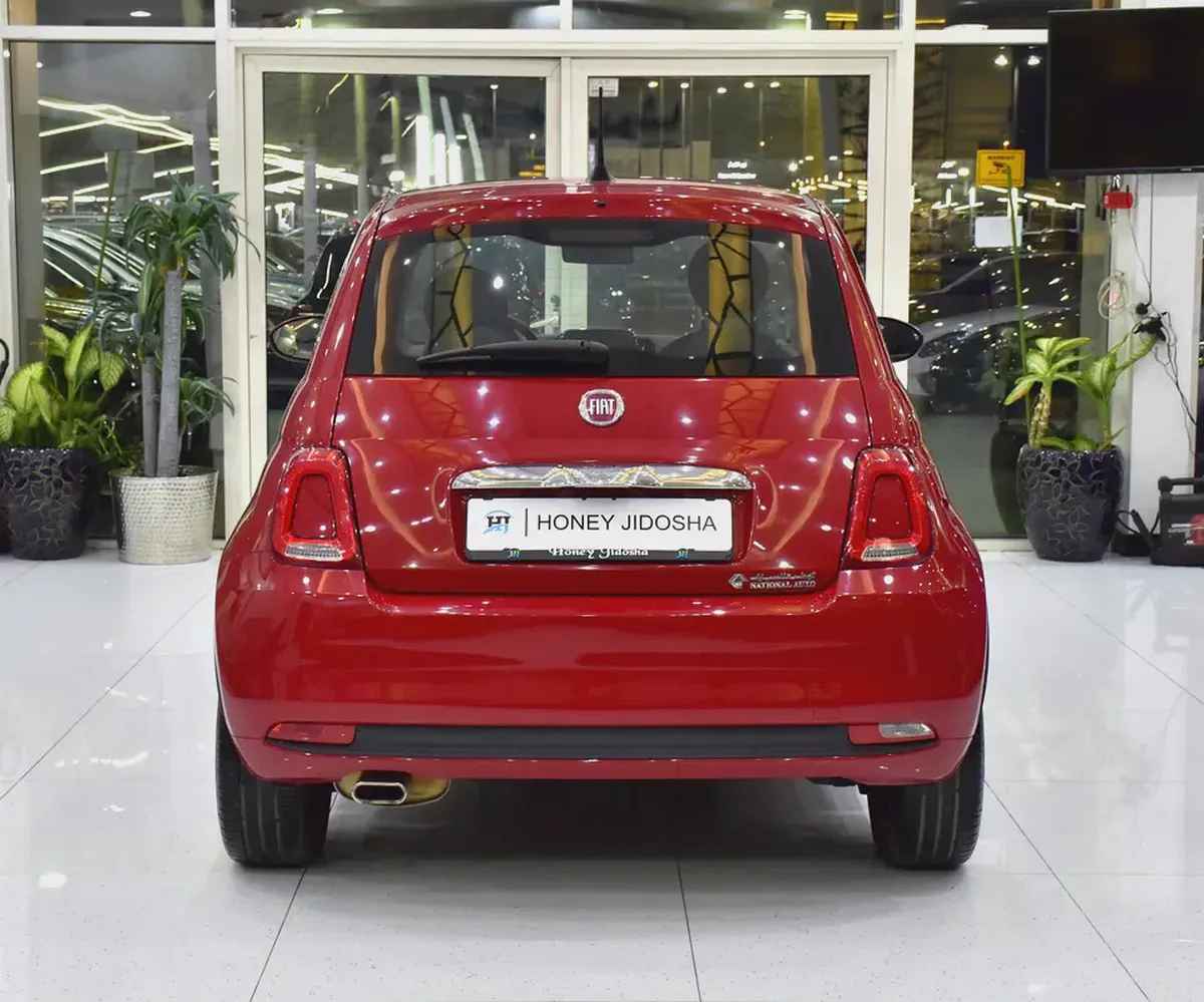 AED 852 EMi at 0% DP | Fiat 500 Dolcevita ( 2024 Model ) in Red Color GCC Specs-4-4