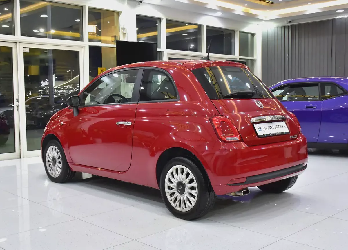AED 852 EMi at 0% DP | Fiat 500 Dolcevita ( 2024 Model ) in Red Color GCC Specs-6-6