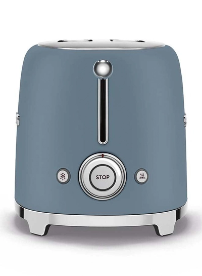 smeg Aesthetic 50's Style 2 Slice Toaster - 950 W TSF01SBMAU Storm Blue-4
