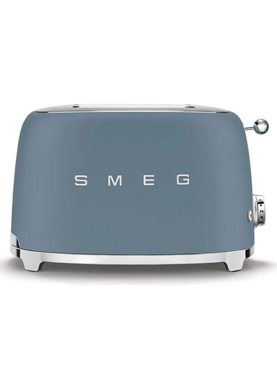 smeg Aesthetic 50's Style 2 Slice Toaster - 950 W TSF01SBMAU Storm Blue-3