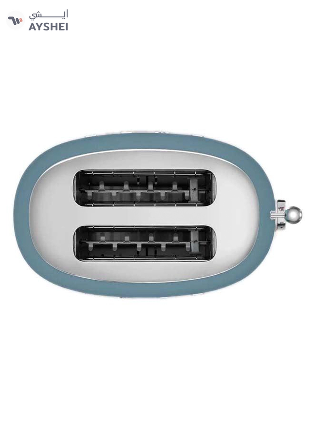 smeg Aesthetic 50's Style 2 Slice Toaster - 950 W TSF01SBMAU Storm Blue-2-2