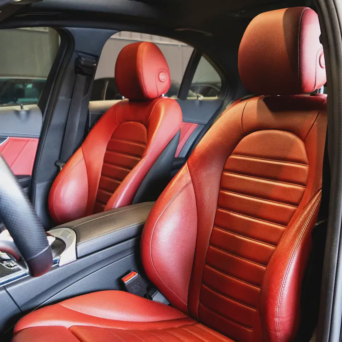 AED 2,394 P.M • 0% Downpayment • Mercedes-Benz C200 Premium • 1 Year Warranty-12-12