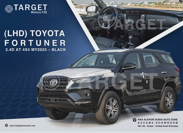 Toyota Fortuner 2026 - European Specs -2.4 Diesel Brand New