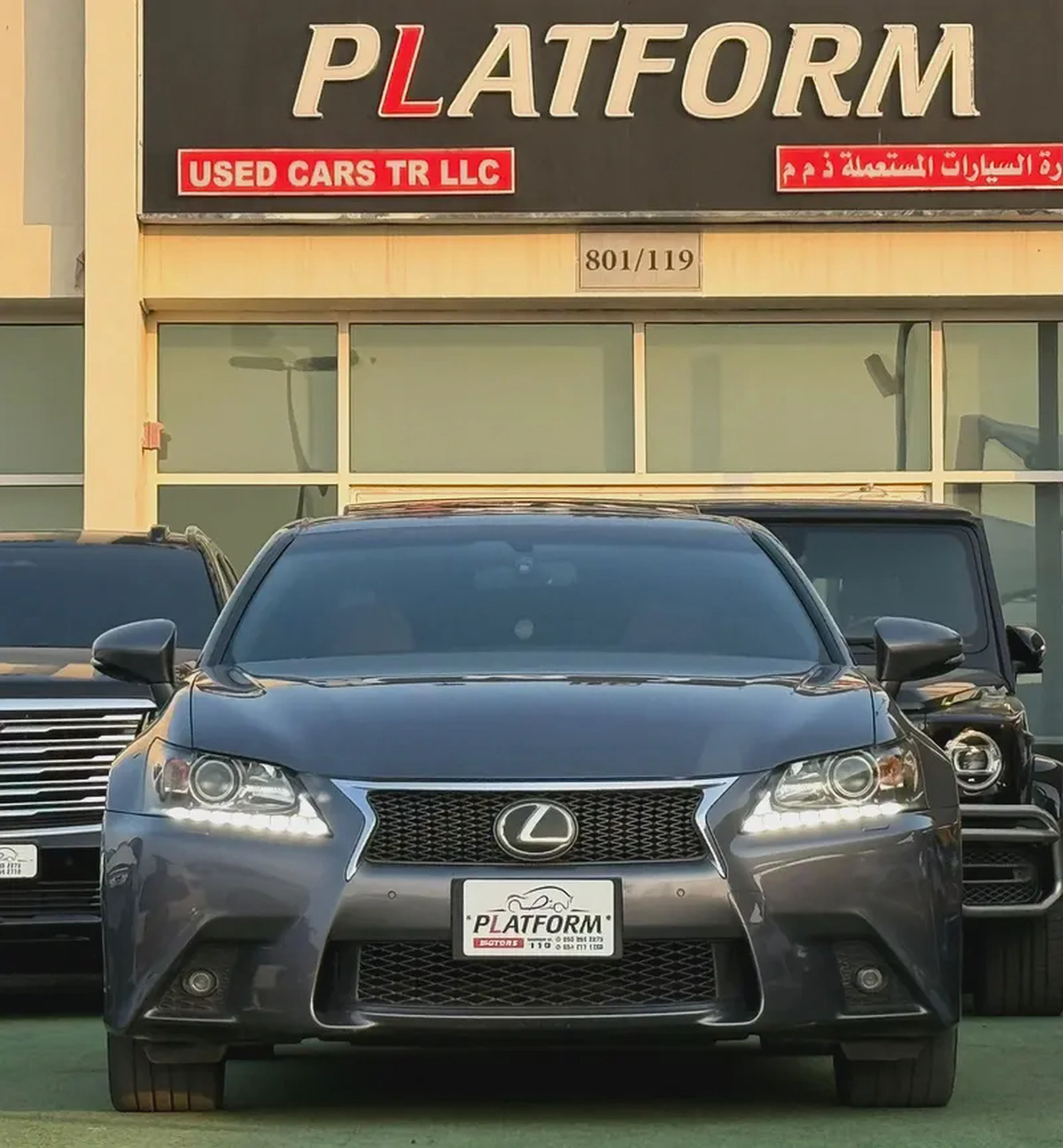 Lexus GS 350 F Sport 2015 - GCC Specs لكزس جي اس 350 إف سبورت موديل ٢٠١٥-5-5