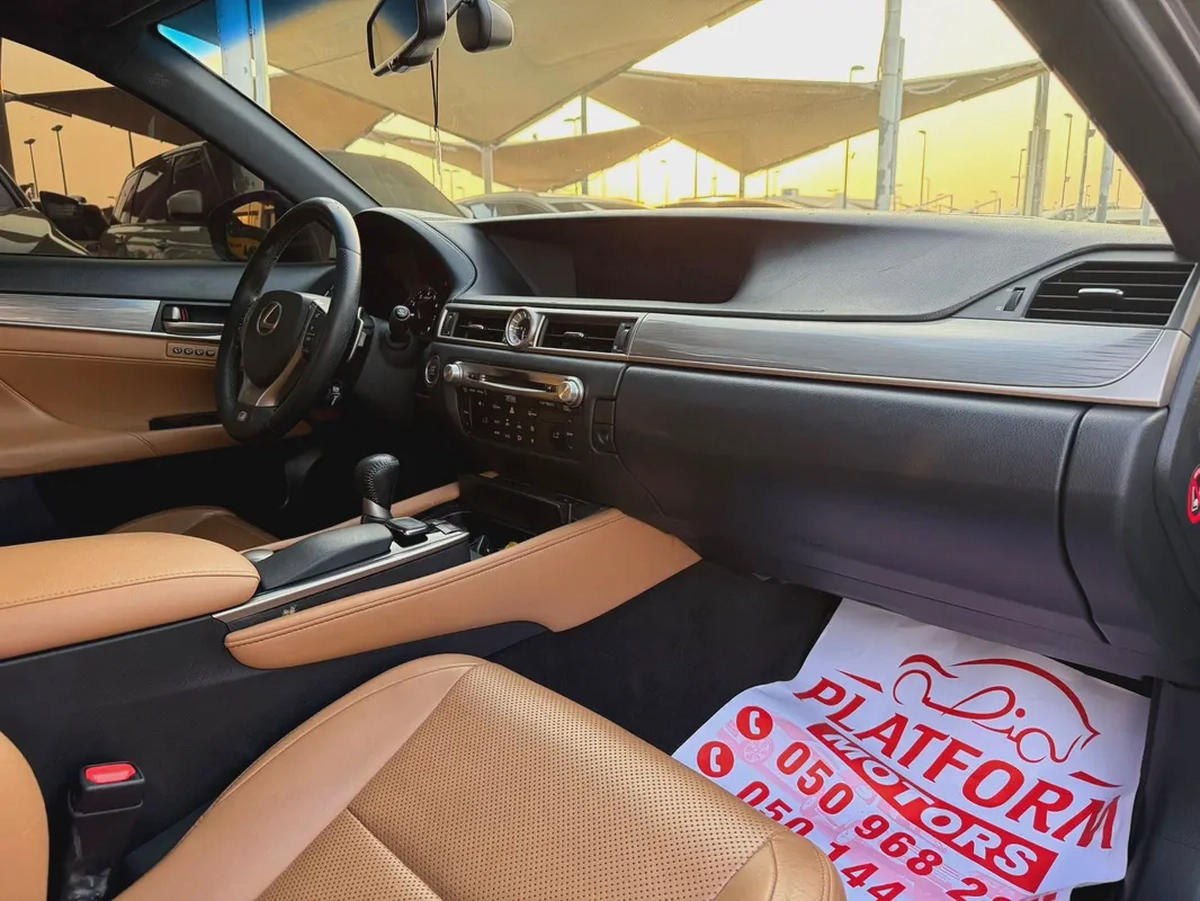 Lexus GS 350 F Sport 2015 - GCC Specs لكزس جي اس 350 إف سبورت موديل ٢٠١٥-13-13