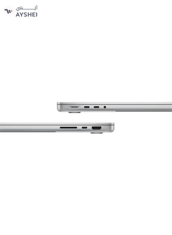 Apple New M5 Macbook Pro 2025 MDE64 Laptop With 14‑inch XDR Retina Display, M5 chip with 10-core CPU, 10-core GPU Processor/24GB RAM/1TB SSD/MacOS/International version English Silver