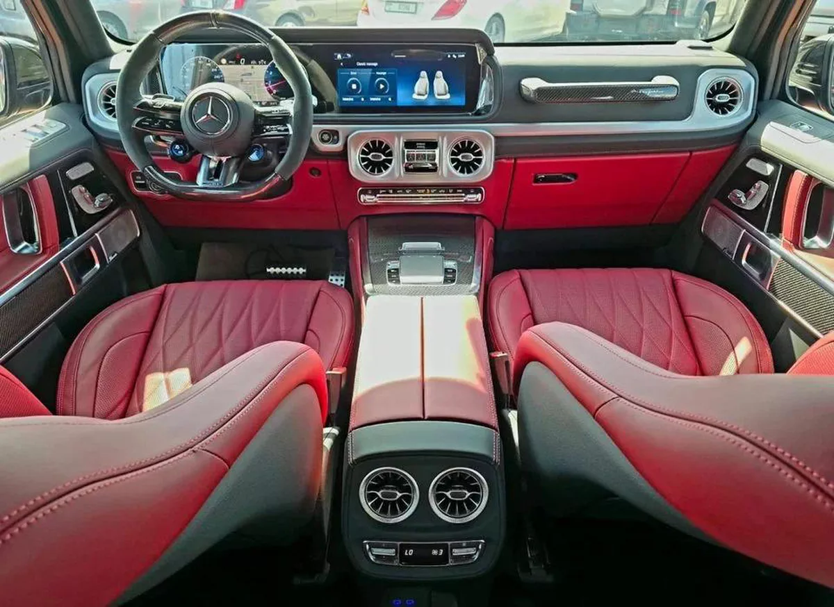 Mercedes Benz G63 AMG STD Double Night Package Under Agency Warranty GCC-10-10