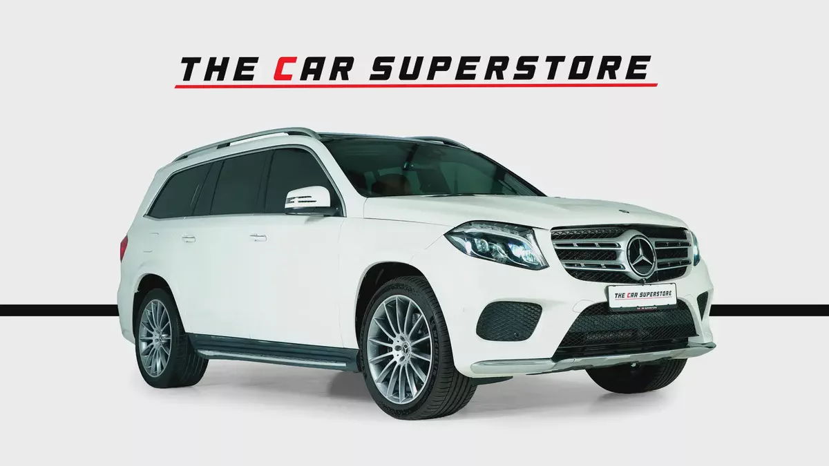 Mercedes Benz GLS 500 4 MATIC-GCC-7 Seats-AMG Body Styling-Full Options-Excellent Condition-1-1