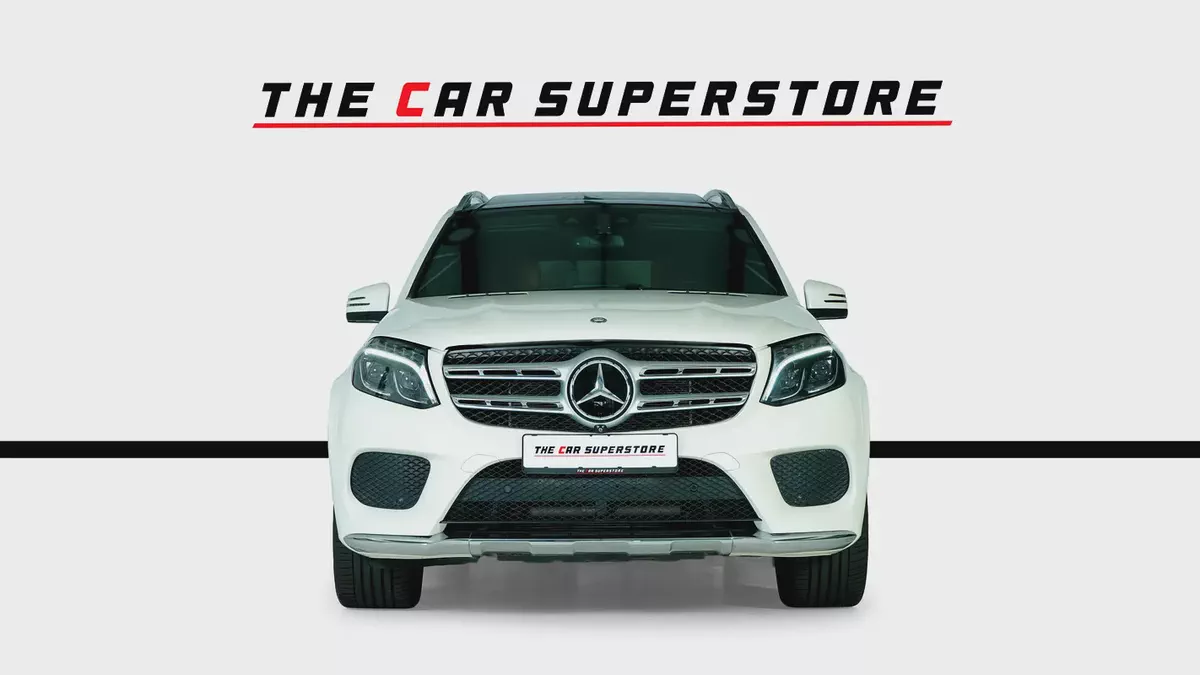 Mercedes Benz GLS 500 4 MATIC-GCC-7 Seats-AMG Body Styling-Full Options-Excellent Condition-2-2