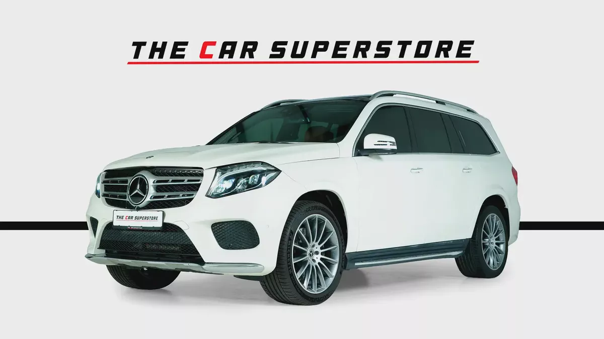 Mercedes Benz GLS 500 4 MATIC-GCC-7 Seats-AMG Body Styling-Full Options-Excellent Condition-3-3