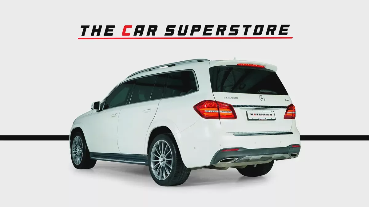 Mercedes Benz GLS 500 4 MATIC-GCC-7 Seats-AMG Body Styling-Full Options-Excellent Condition-5-5