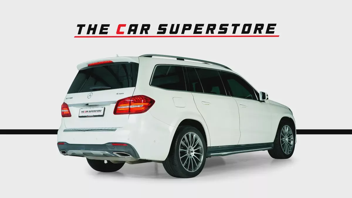 Mercedes Benz GLS 500 4 MATIC-GCC-7 Seats-AMG Body Styling-Full Options-Excellent Condition-7-7