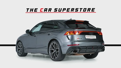 Audi RSQ8-23 Inch Multi spoke Diamond cut Rims-Super SUV-Daytona Grey-Carbon Fiber Trim-5