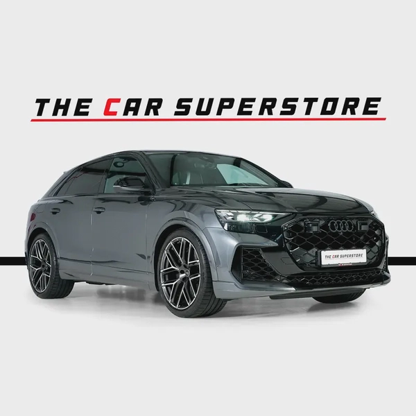 Audi RSQ8-23 Inch Multi spoke Diamond cut Rims-Super SUV-Daytona Grey-Carbon Fiber Trim