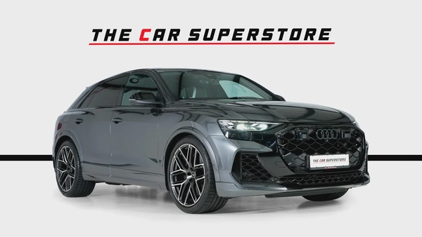 Audi RSQ8-23 Inch Multi spoke Diamond cut Rims-Super SUV-Daytona Grey-Carbon Fiber Trim