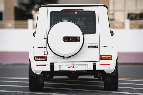 2025 | Mercedes G63 2025 | 3K KM only | Warranty | DoubleNP | White