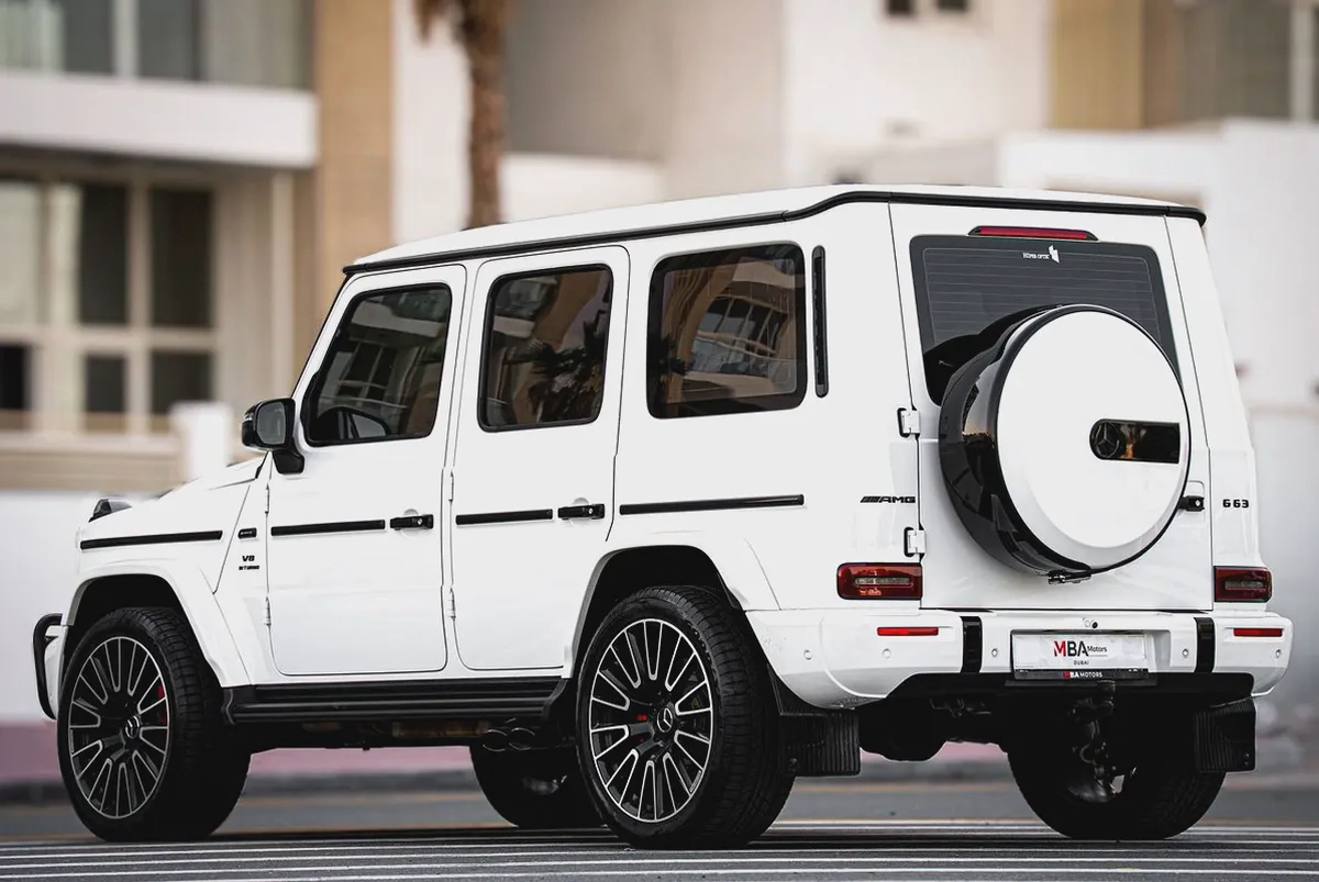 2025 | Mercedes G63 2025 | 3K KM only | Warranty | DoubleNP | White-6-6