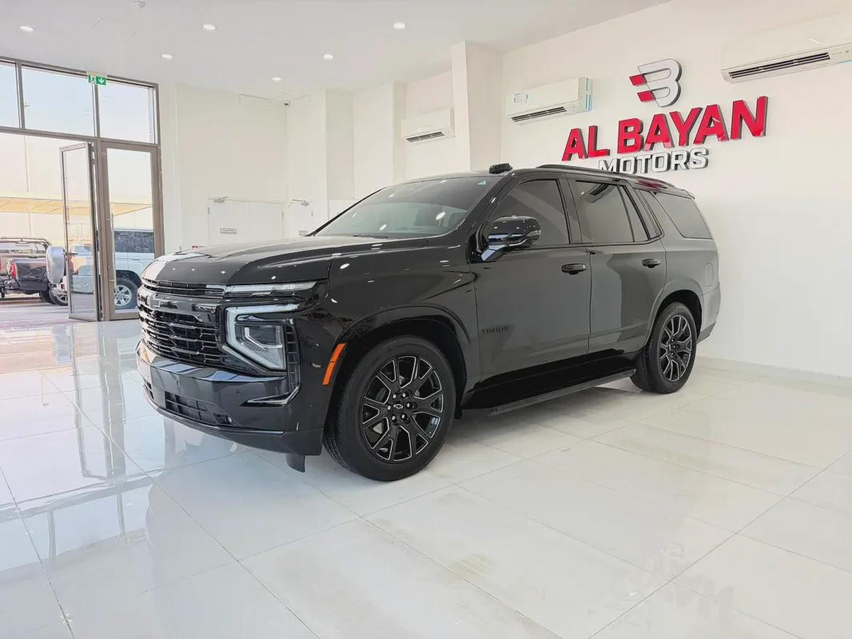 شيفروليه تاهو ار اس تي اسود / اسود خليجي بن حموده Chevrolet Tahoe RST GCC-1-1
