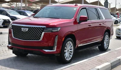 CADILLAC ESCALADE ESV 2021 | RED-0