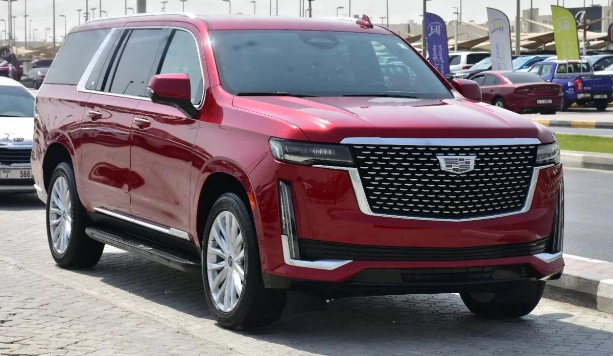 CADILLAC ESCALADE ESV 2021 | RED-8-8