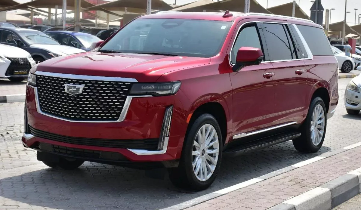 CADILLAC ESCALADE ESV 2021 | RED
