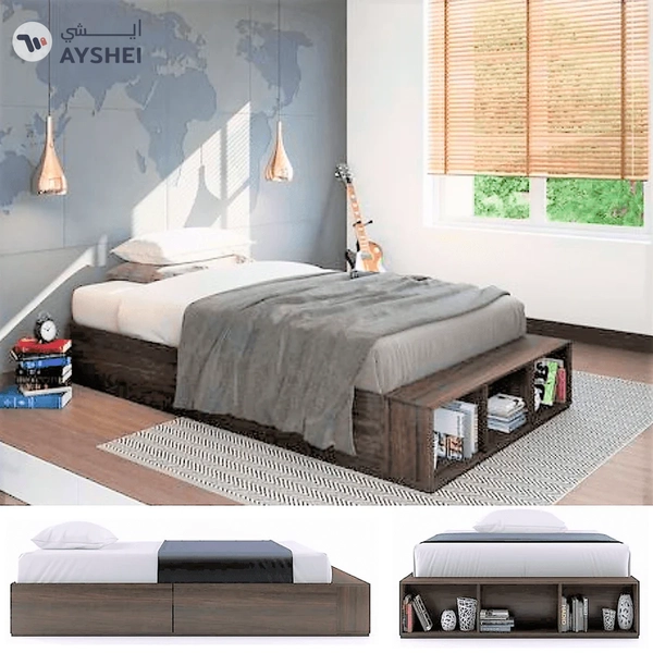 Toshi Platform Storage Bed, King/Queen/Super King, Custom