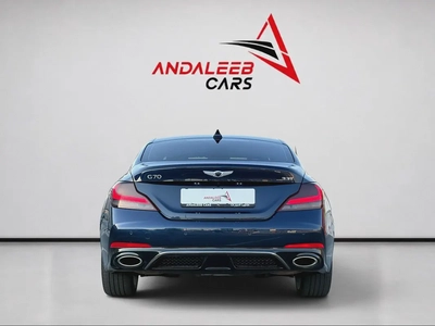 AED 1,440 P.M | 0% DOWN PAYMENT | GENESIS G70 PRESTIGE | 3.3L TWIN-TURBO V6 | 2018 | KOREAN SPECS-5