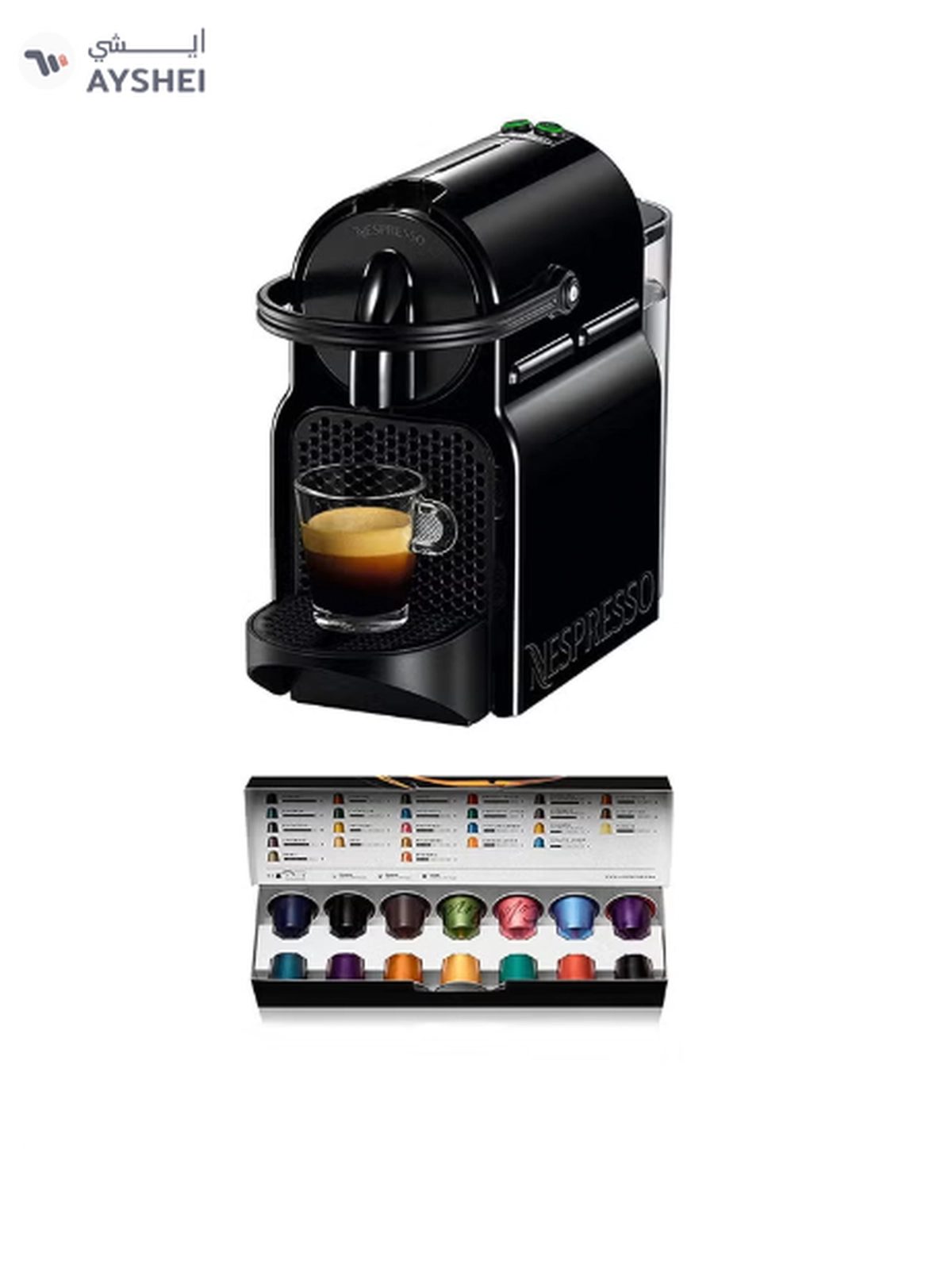 Nespresso Inissia Coffee Machine Black (No Reserve Price)-5-5