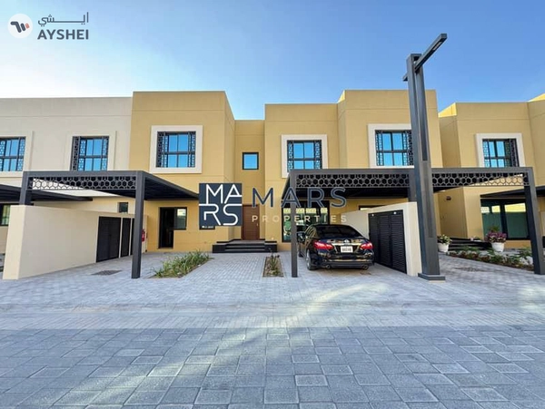 Brand new four bedrooms villa is available for rent in Sharjah sustainable city