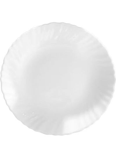 Delcasa DC3298 Opalware Soup Plate, White, 8.5-Inch Size-0