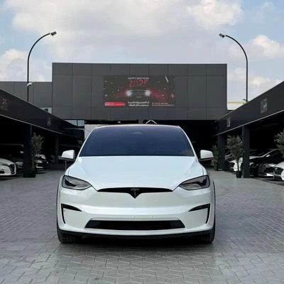 Tesla Model X Long Range 2023 | Dual Motor AWD | 670 HP | 29600 KM | White | تسلا موديل X 2023-1