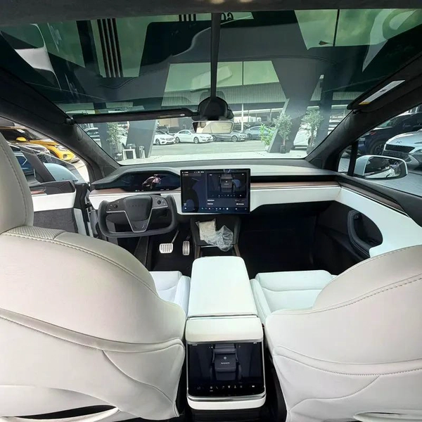 Tesla Model X Long Range 2023 | Dual Motor AWD | 670 HP | 29600 KM | White | تسلا موديل X 2023