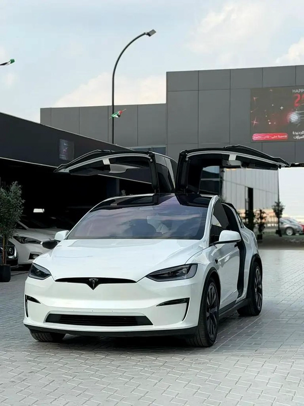 Tesla Model X Long Range 2023 | Dual Motor AWD | 670 HP | 29600 KM | White | تسلا موديل X 2023