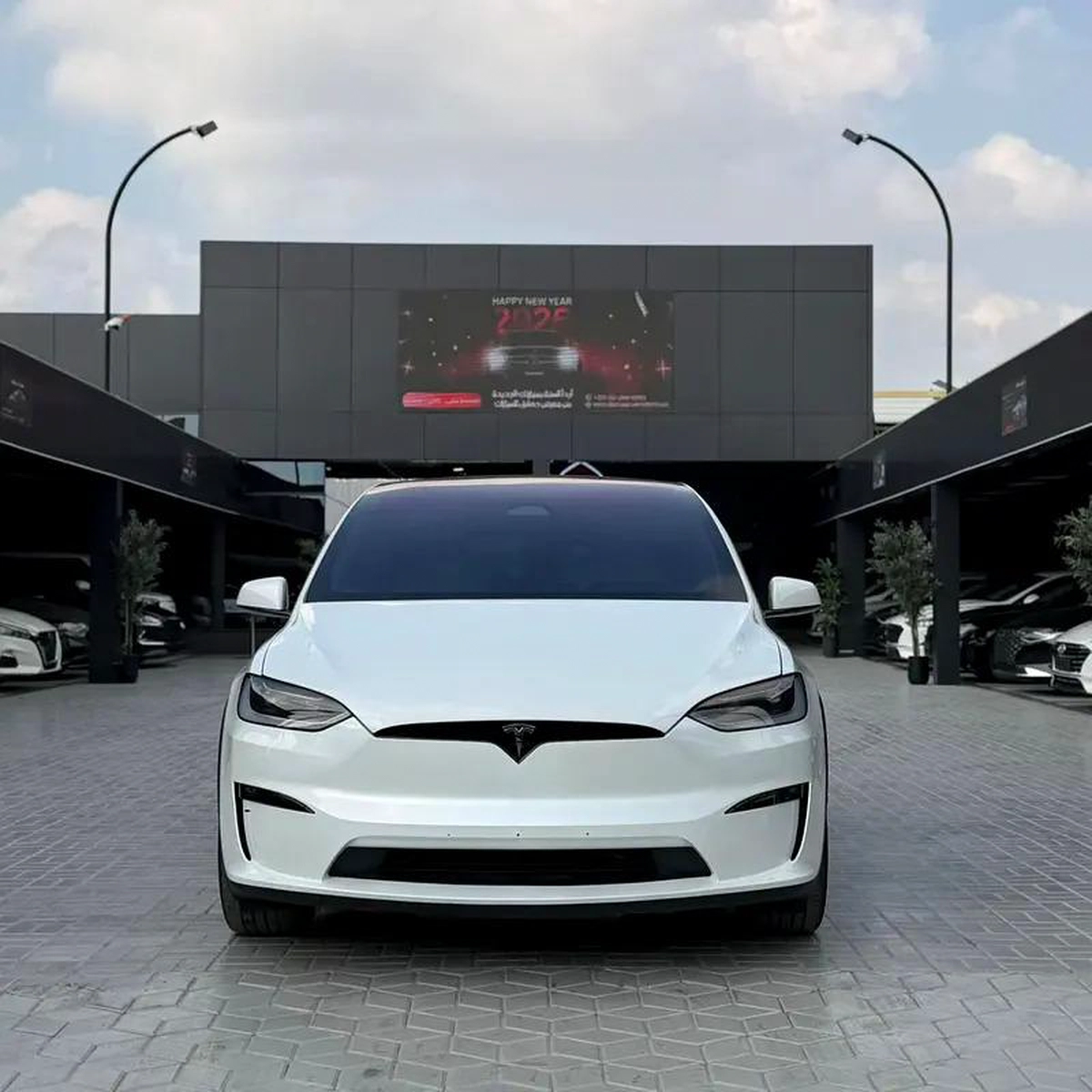 Tesla Model X Long Range 2023 | Dual Motor AWD | 670 HP | 29600 KM | White | تسلا موديل X 2023
