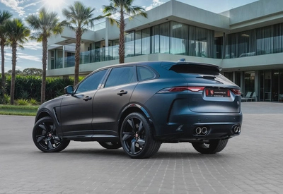 4,444 P.M | SVR | Jaguar Warranty + S/Contract (Al Tayer) | 0% Downpayment-2