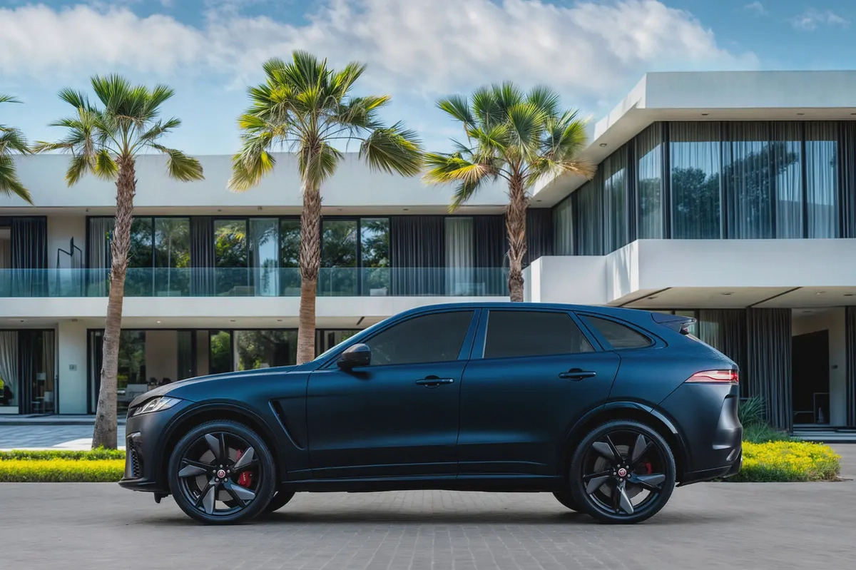 4,444 P.M | SVR | Jaguar Warranty + S/Contract (Al Tayer) | 0% Downpayment-1-1