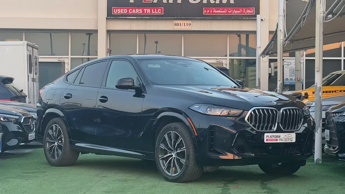 BMW X6 xDrive40i 2025 - clean title بي ام دبليو اكس ٦ موديل ٢٠٢٥ وارد امريكا كلين تايتل