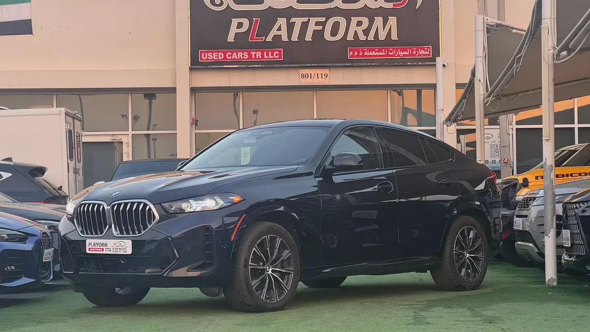 BMW X6 xDrive40i 2025 - clean title بي ام دبليو اكس ٦ موديل ٢٠٢٥ وارد امريكا كلين تايتل-1-1