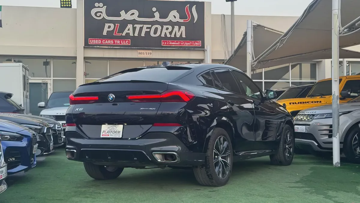 BMW X6 xDrive40i 2025 - clean title بي ام دبليو اكس ٦ موديل ٢٠٢٥ وارد امريكا كلين تايتل-4-4