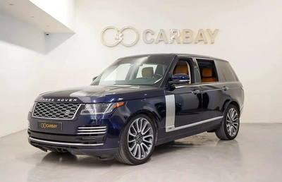 AED 3117 PM | RANGE ROVER LWB AUTOBIOGRAPHY 2020 | UNDER 2 YEARS WARRANTY SERIVCE CONTRACT-0