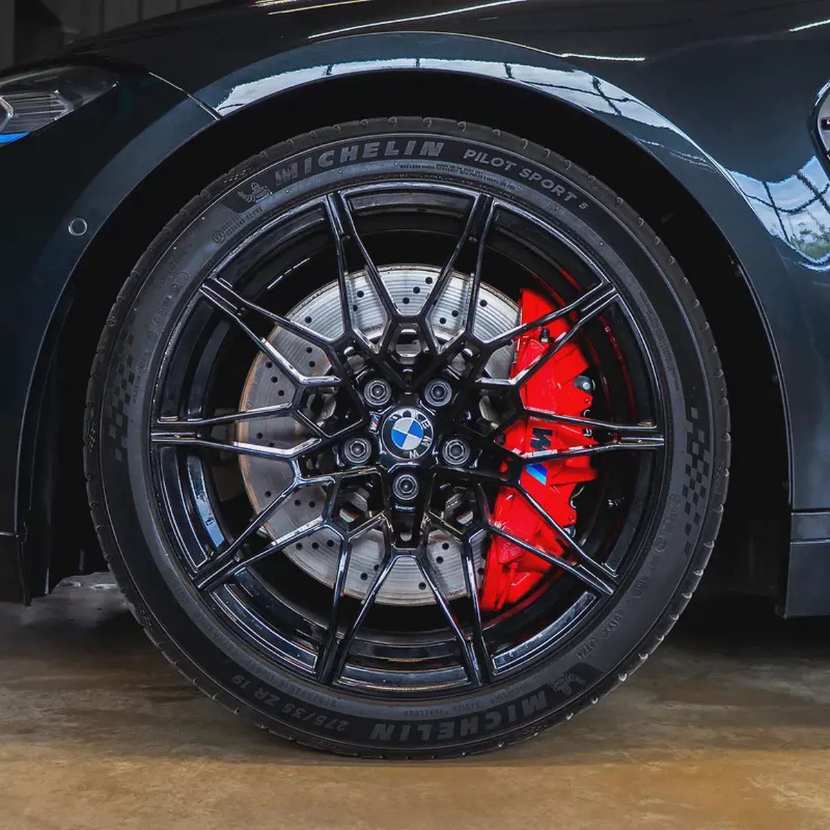 AED 4,982 p.m • 0% Downpayment • BMW M4 Competition x-Drive   • Agency Warranty-7-7