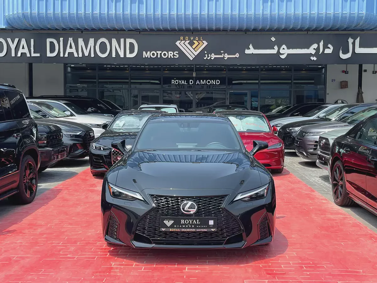Lexus IS350 F Sport V6 2024 GCC Under Warranty From Agency-1-1