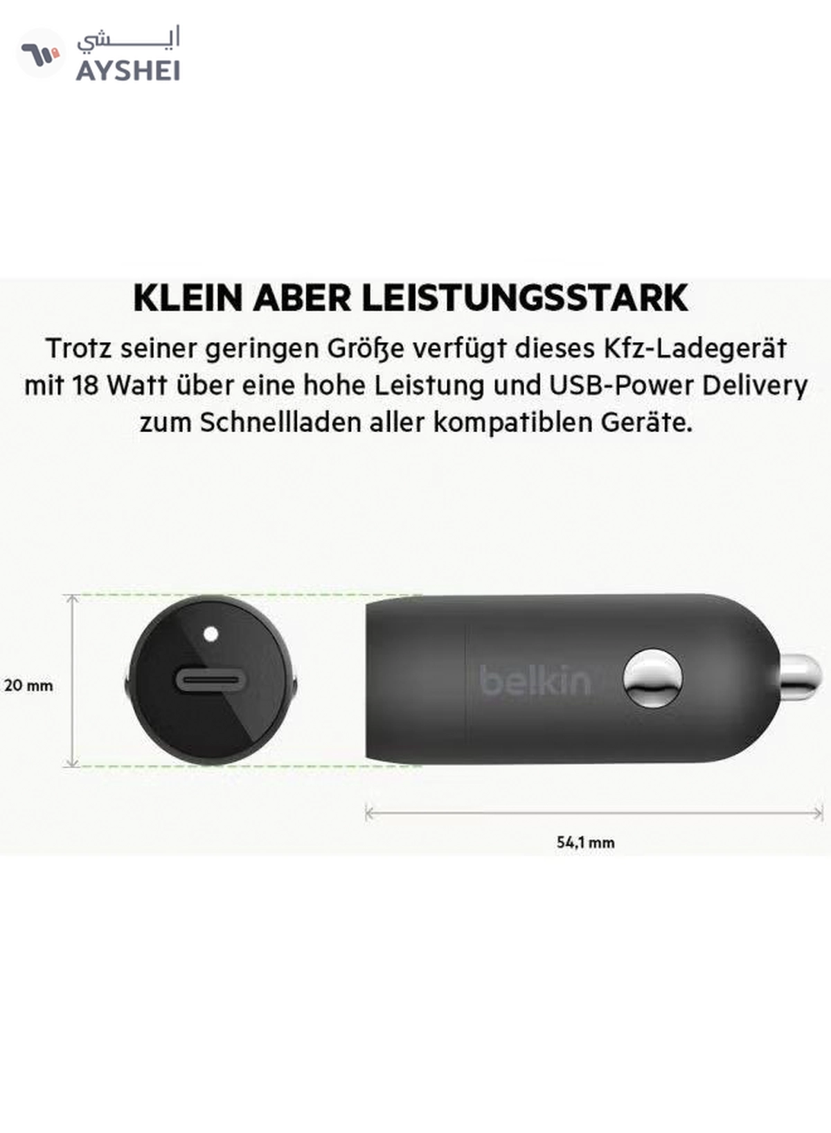 belkin USB Car Charger With Lightning USB To Cable-4-4