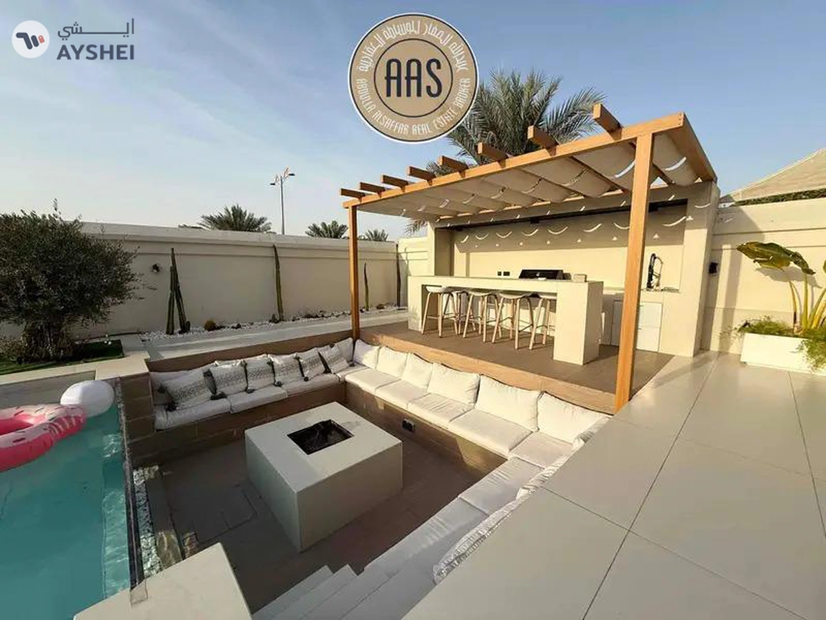 Upgraded Fully Furnished 5BR Villa Available For Rent in Falcon Dubai-16-16