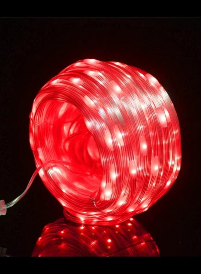 ESNCO Multipurpose LED Lights Fairy Lights Twinkle Decoration String Lights Red 10 Meter 100 Led 32.80 FT Ramadan Light For Ramadan Decoration And Home Decoration Curtain Lights Garden Lights-0