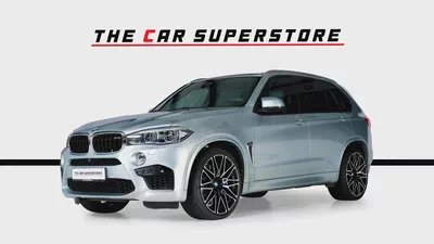 BMW X5 M-GCC-AGMC Full Service History-Silverstone Metallic Paint-Diamond Cut 22 Inch Rims-3